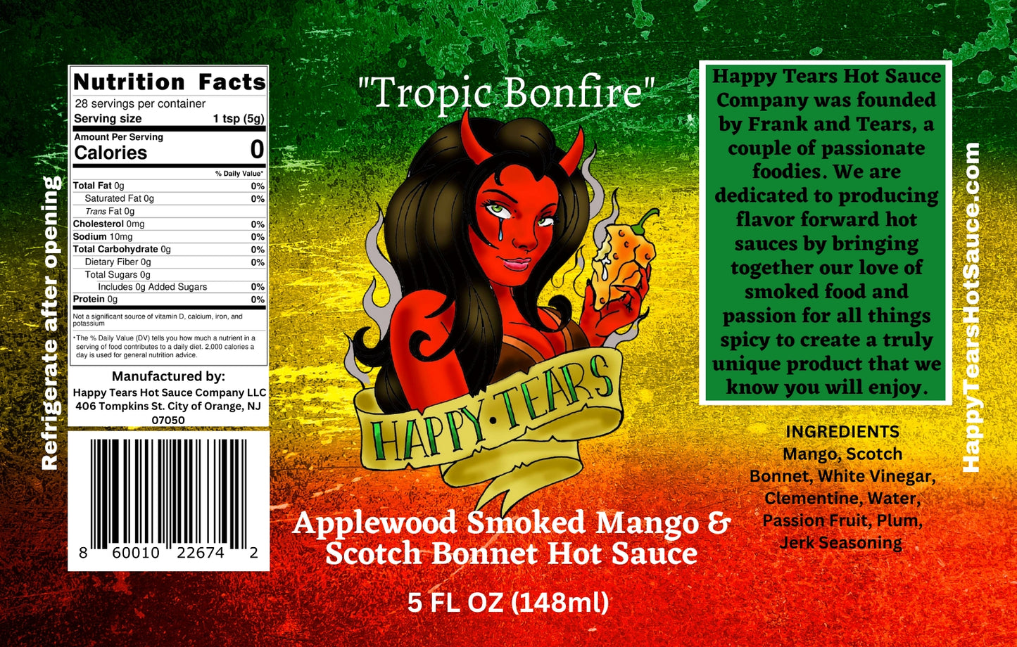 Tropic bonfire